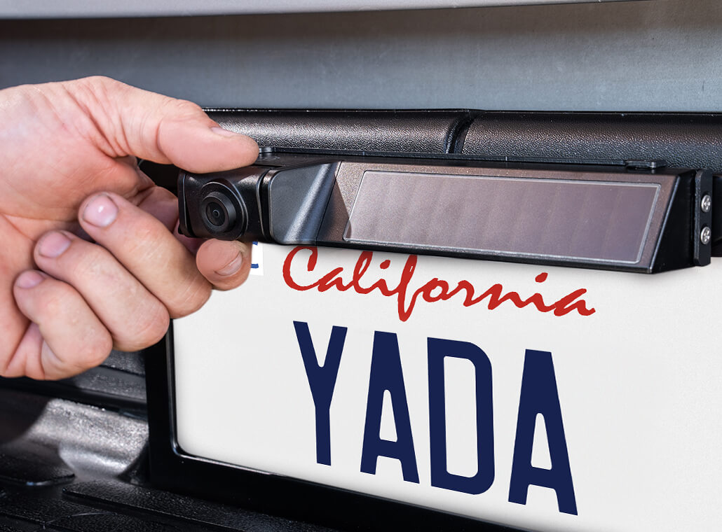 YADA Wireless Adjustable Backup Camera Solar Powered App Controlled ...