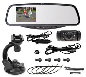 3.5 Backup Camera with Dash Monitor - Wireless Car Reverse Cam Easy  Installation - BT53872