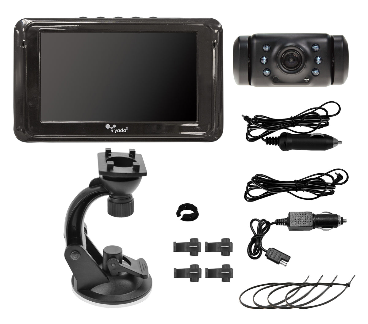 3.5 Backup Camera with Dash Monitor - Wireless Car Reverse Cam Easy  Installation - BT53872