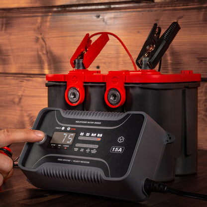 YADA 15A Battery Charger and Maintainer